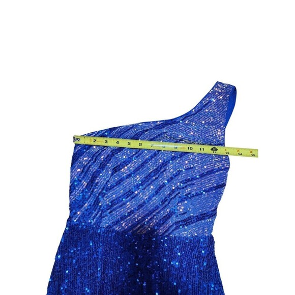 Women's Cocktail & Party Dresses One Shoulder Sequins Bodycon Dress Size Small - Picture 6 of 12